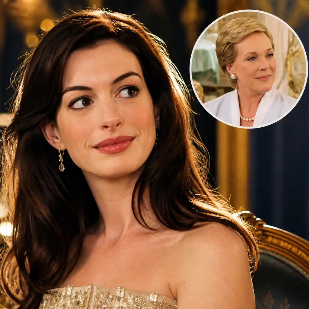 Anne Hathaway on Julie Andrews Missing Princess Diaries 3