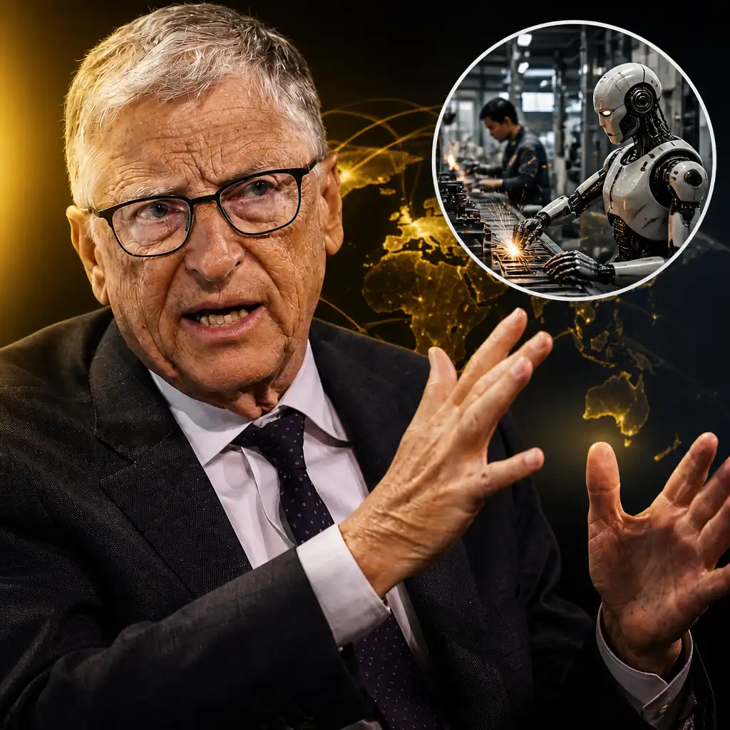 Bill Gates on AI: Tax Robots, Reserve Human Jobs