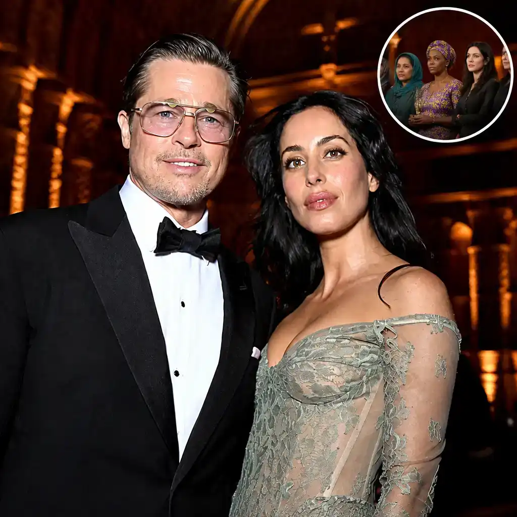 Brad Pitt and Ines de Ramon Attend the Albies