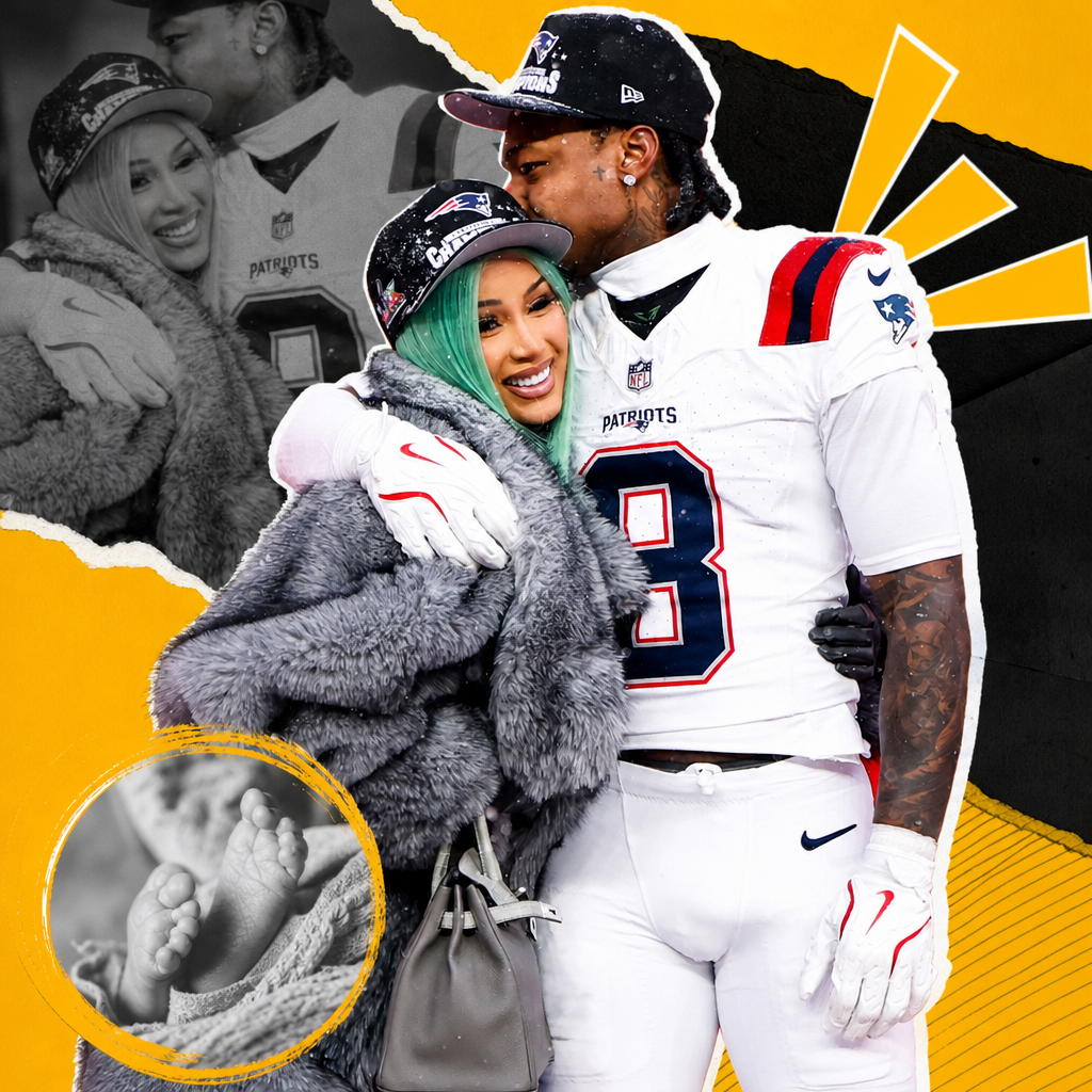 Cardi B and Stefon Diggs Cozy Up at Event