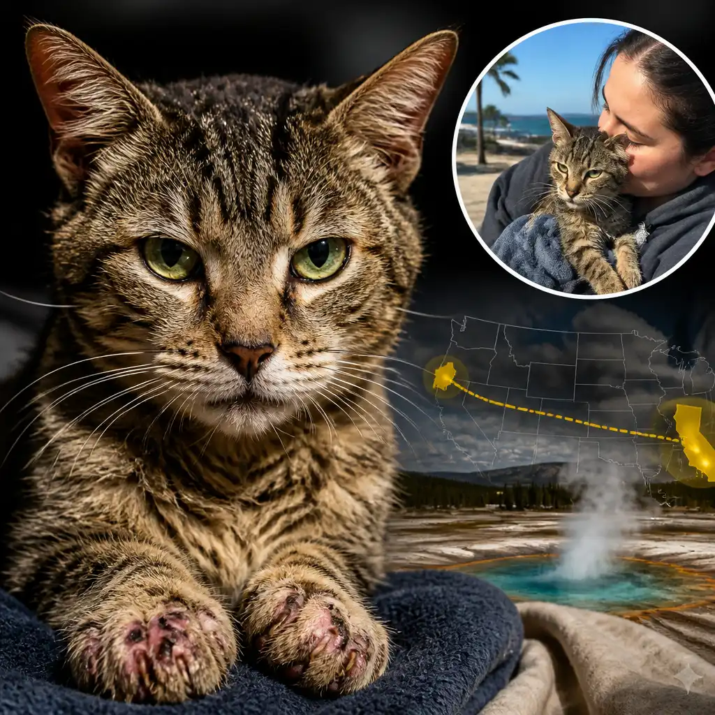 This Cat Vanished in Yellowstone! Then Turned Up 900 Miles Away