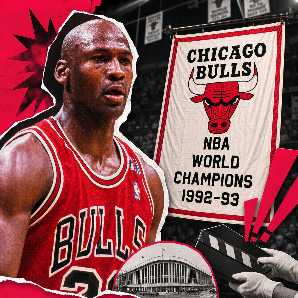 Chicago Bulls Championship Banner Heads to Auction