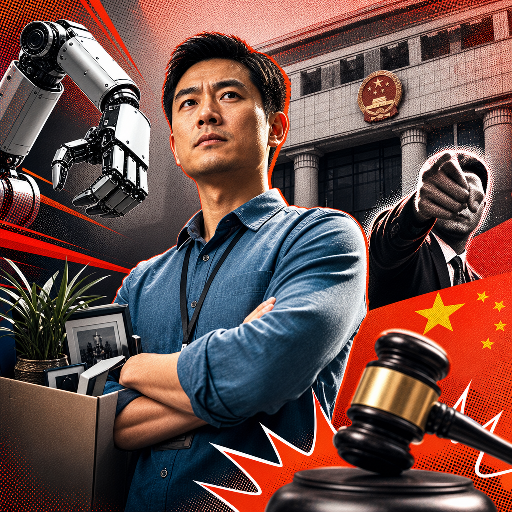 Chinese Court Says Companies Cannot Fire Workers Just To Replace Them With AI