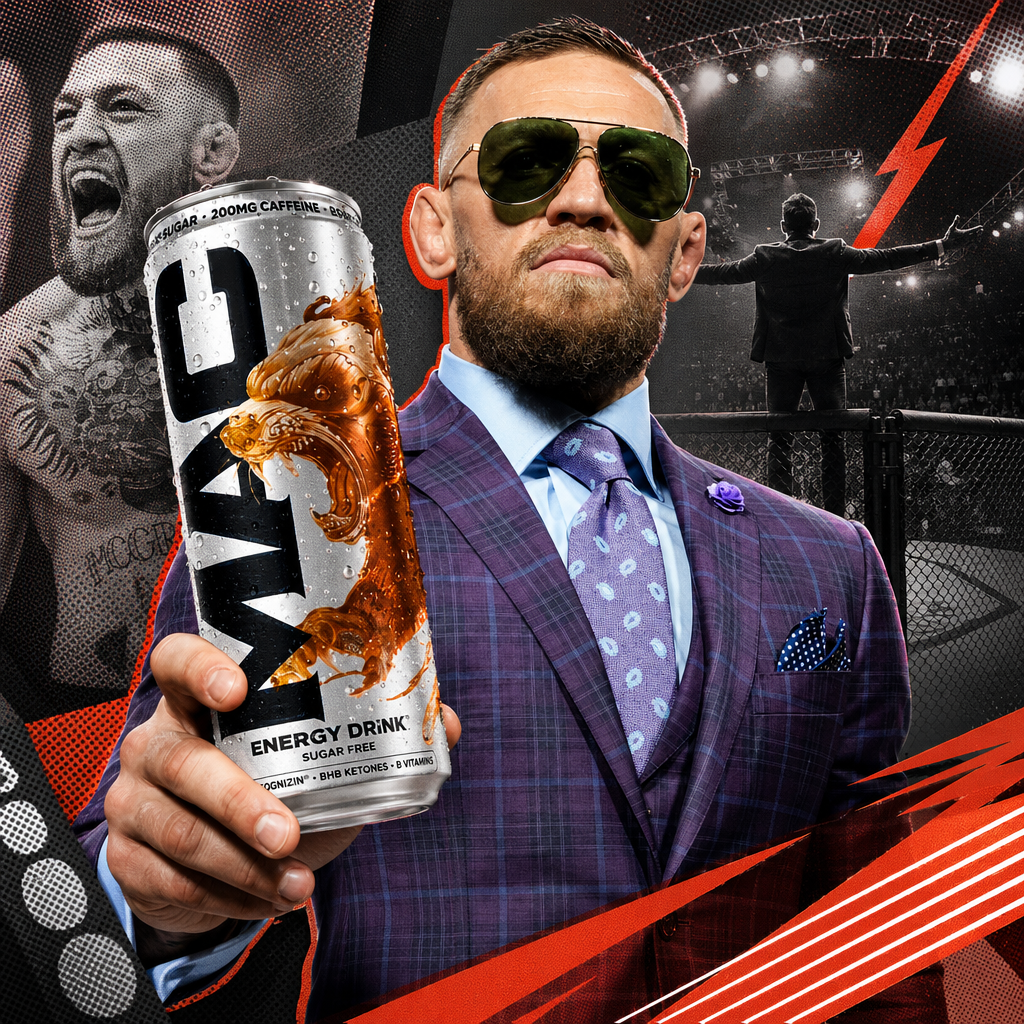 Conor McGregor Enters the Energy Drink Fight With MAC Energy