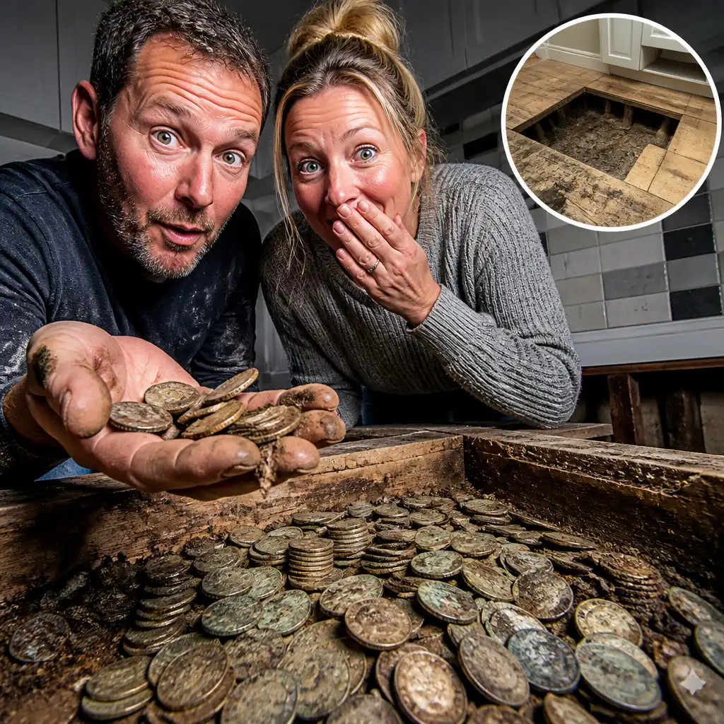 Couple Finds £35,000 Treasure Beneath Kitchen