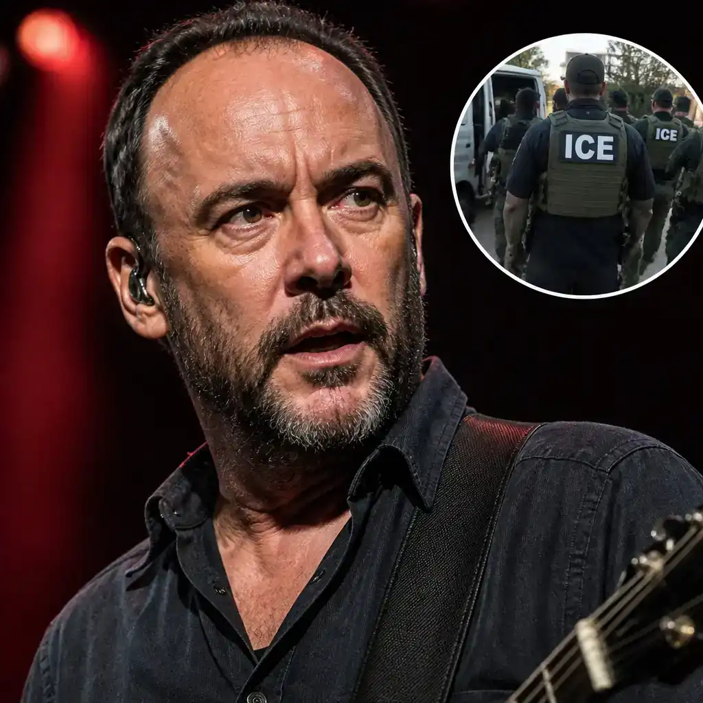 Dave Matthews Unleashes Furious Attack on ICE: “I Don’t Want My Taxes Paying for Thugs”