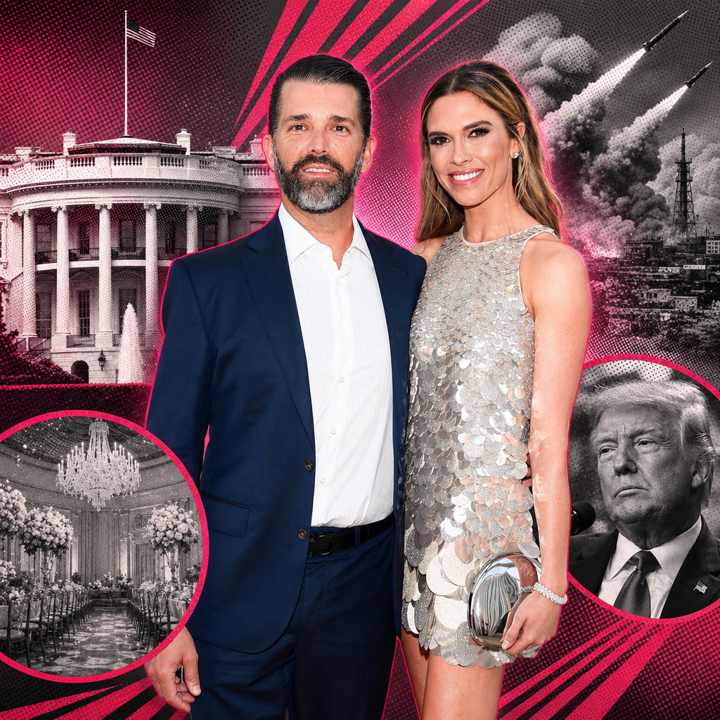 Donald Trump Jr. and Bettina Anderson reportedly waiting on Iran war before setting wedding date