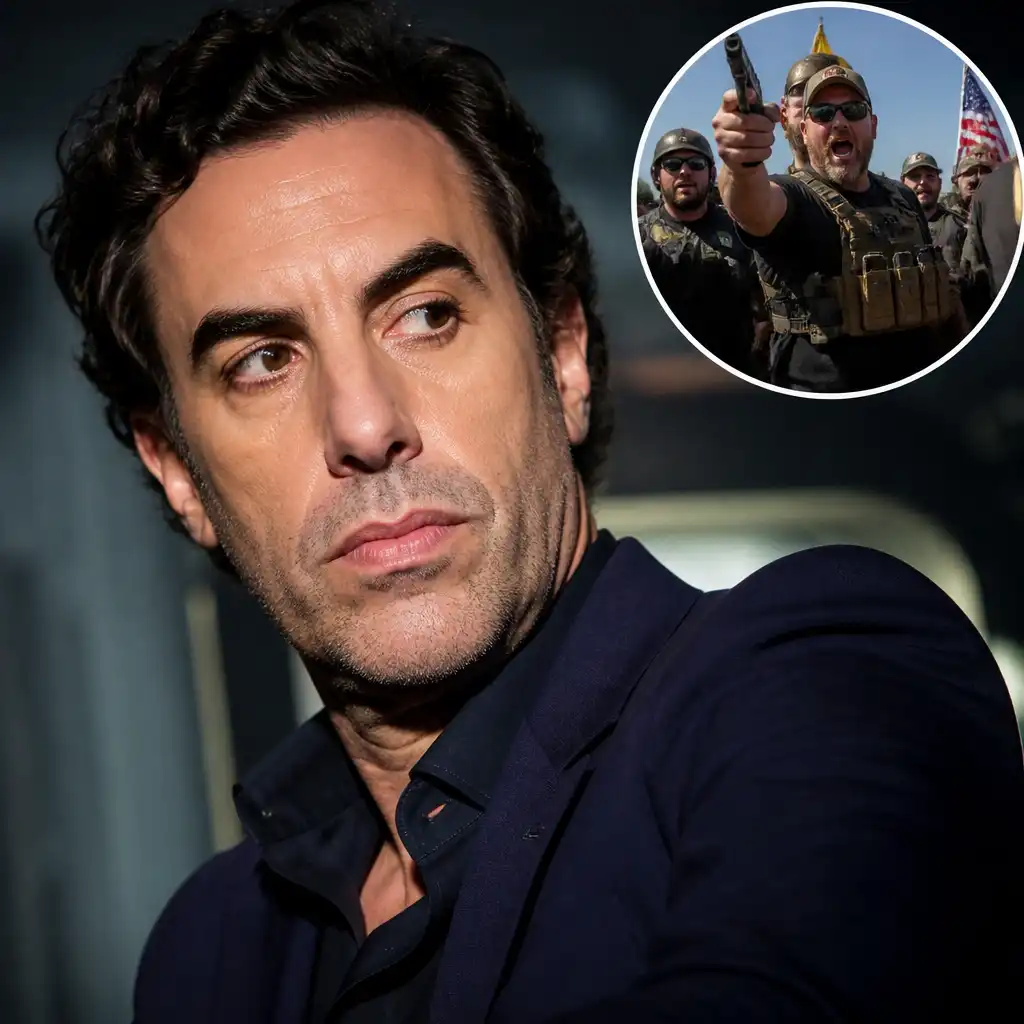 Sacha Baron Cohen: “They Pulled a Gun on Me”