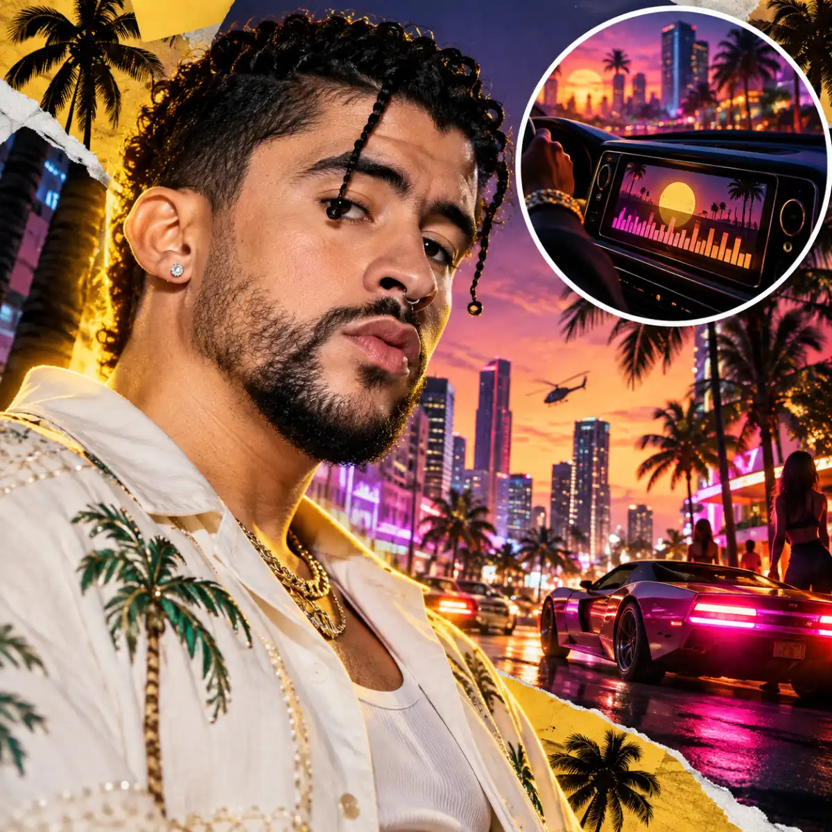 Bad Bunny Is Reportedly Taking Over GTA 6 Radio, And Vice City Will Never Sound the Same