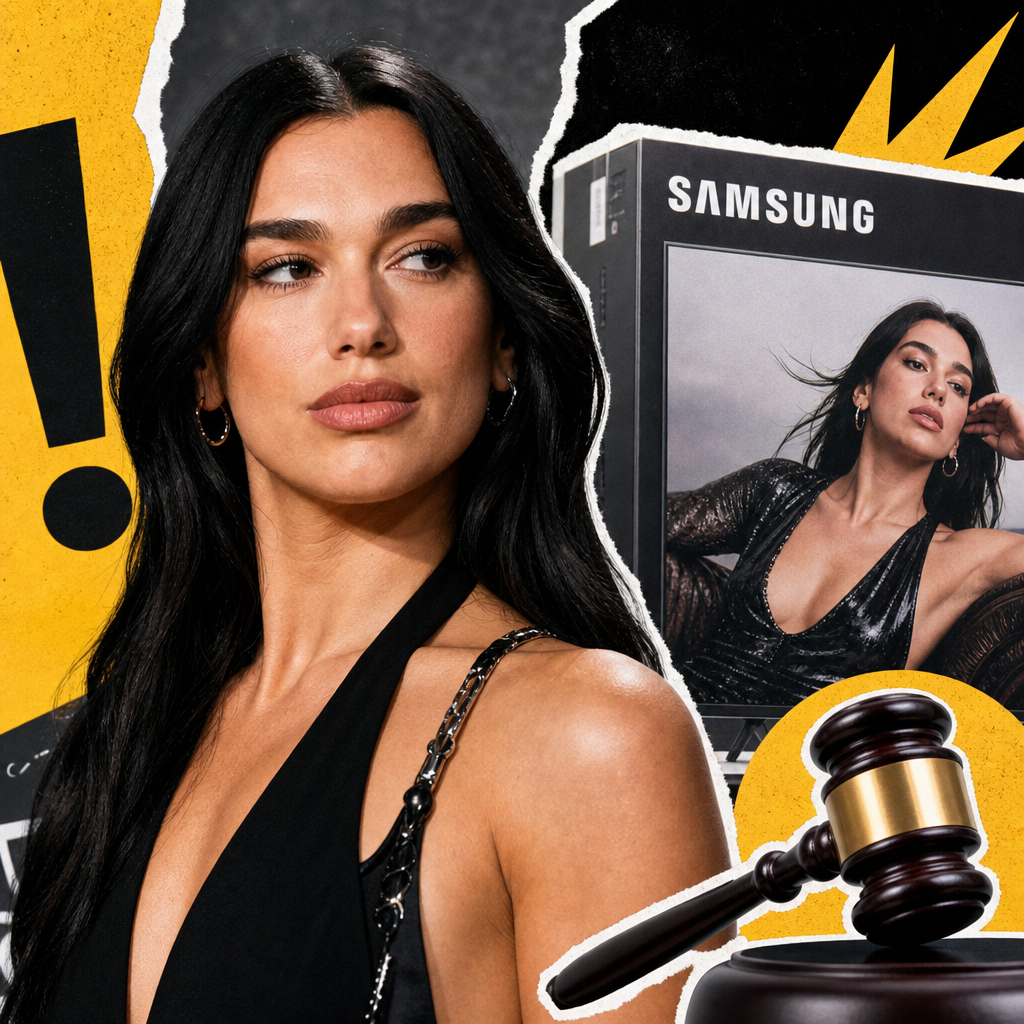 Dua Lipa Sues Samsung in $15M Image Case