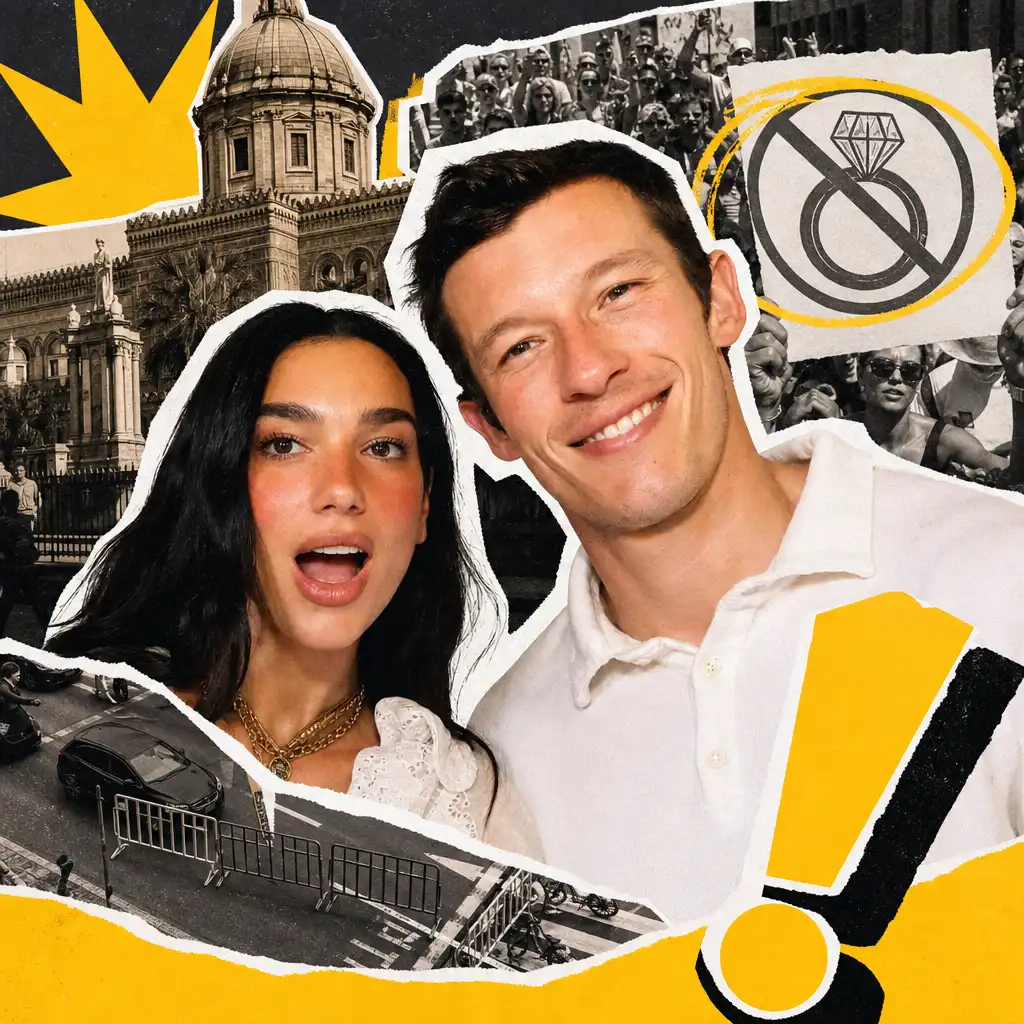 Dua Lipa Wedding Protests Hit Sicily