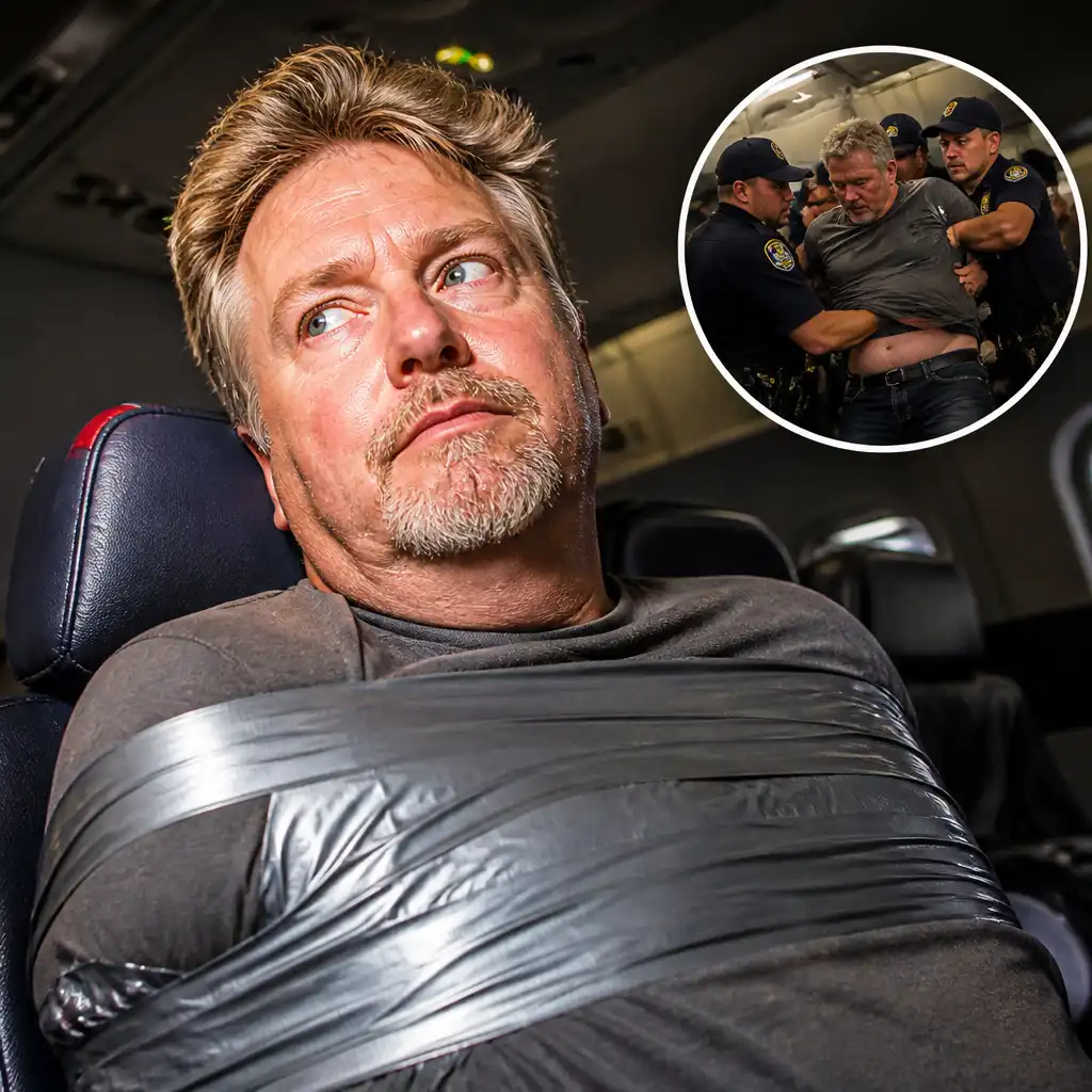 Duct-Taped American Airlines Passenger Arrested