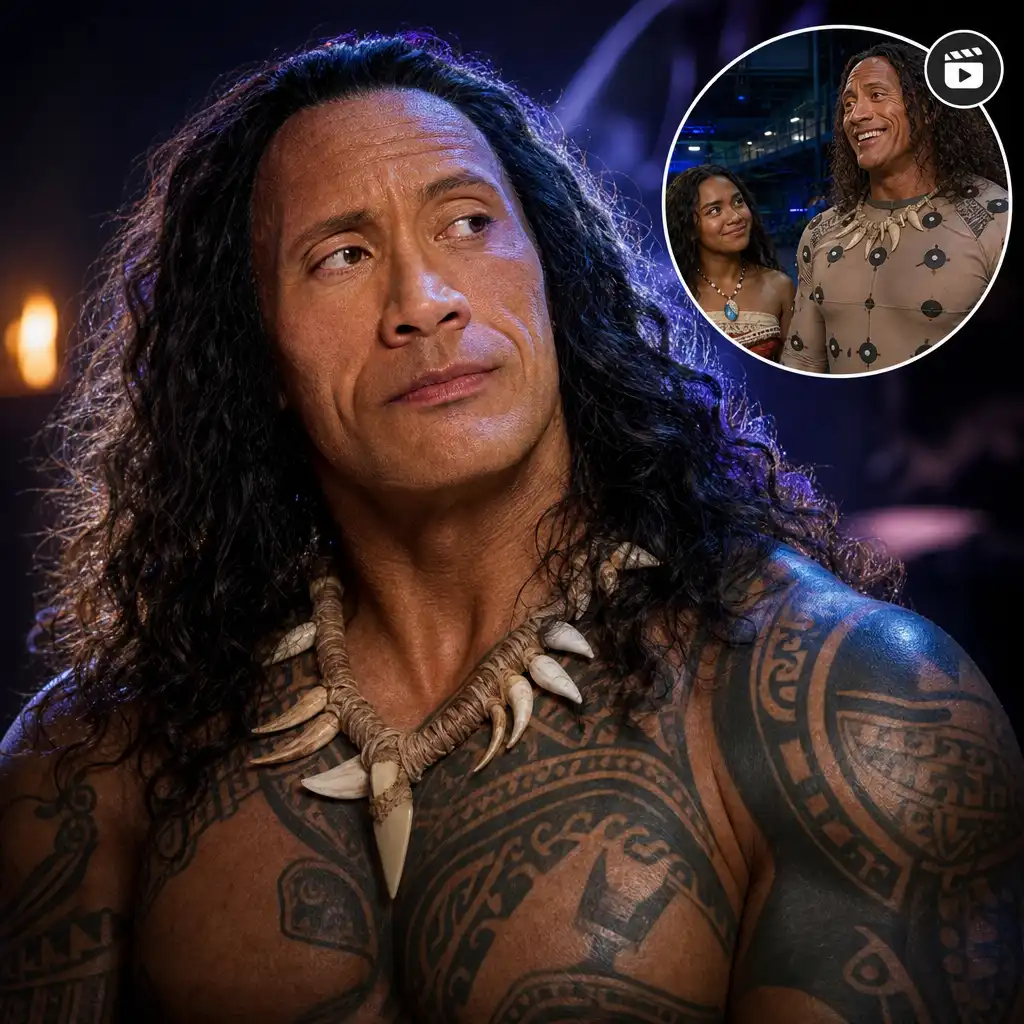 Dwayne Johnson’s Moana Transformation Secret