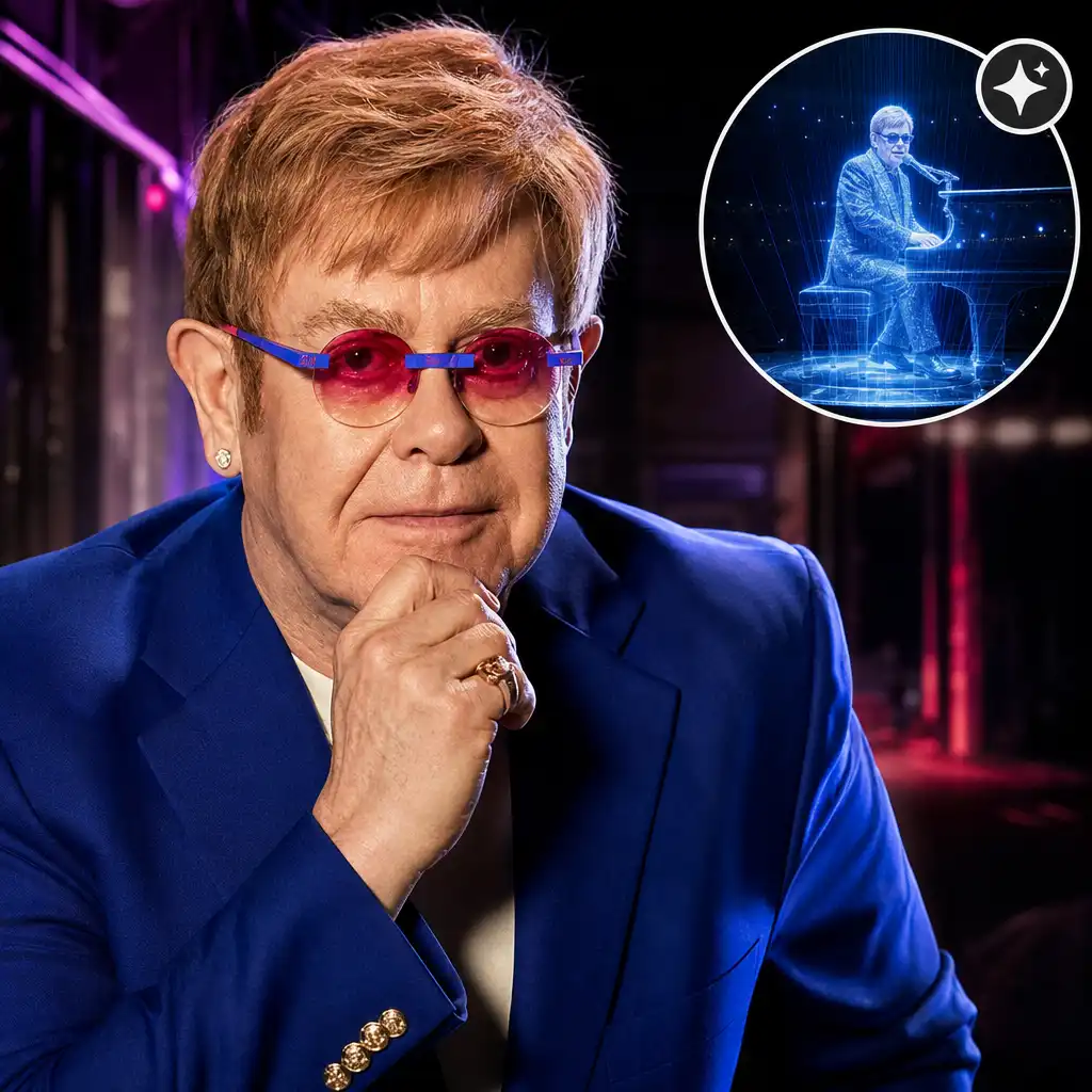 Elton John Signs Hologram Residency Deal