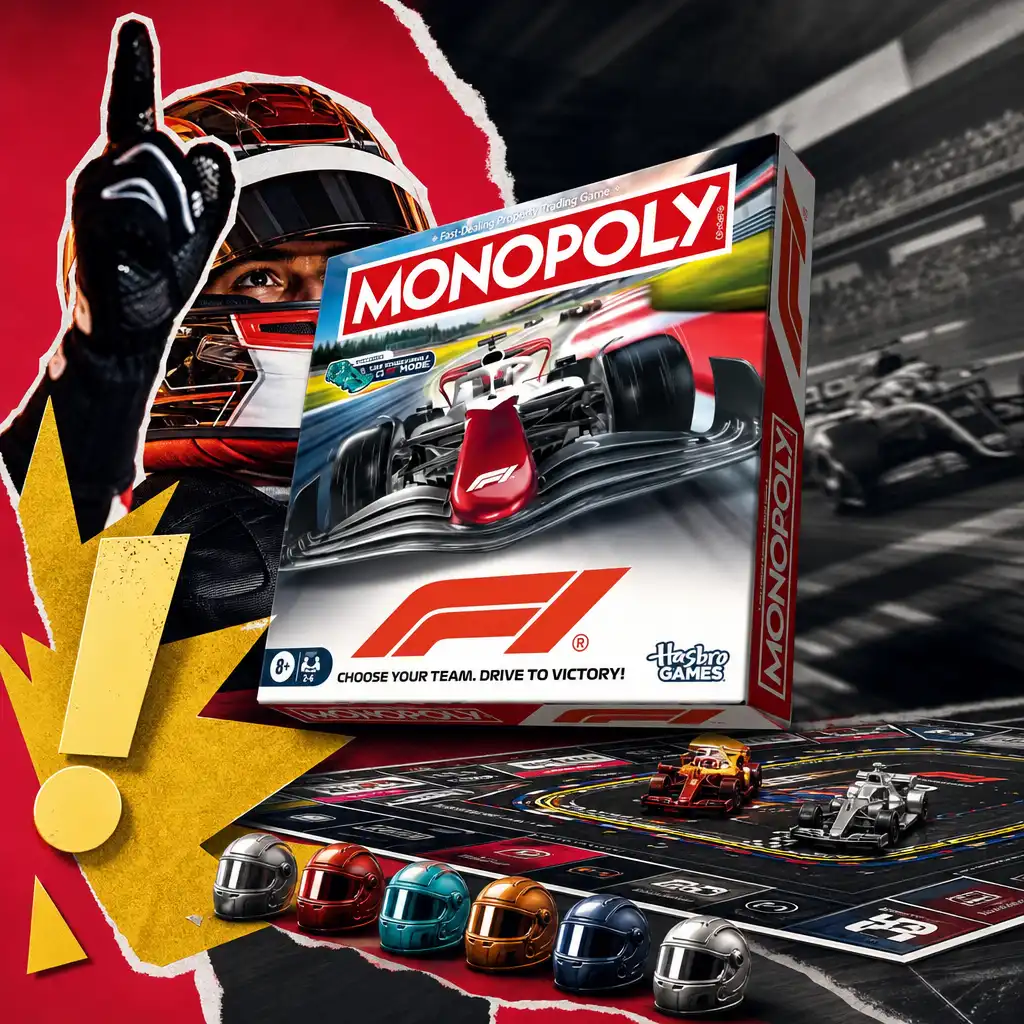 Formula 1 Monopoly Edition Adds Grand Prix Play