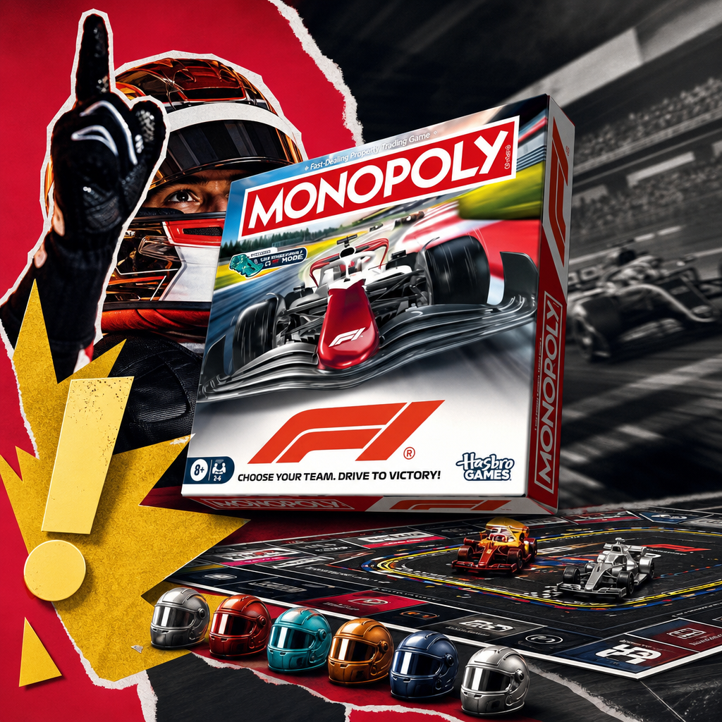 Formula 1 Monopoly Edition Adds Grand Prix Play