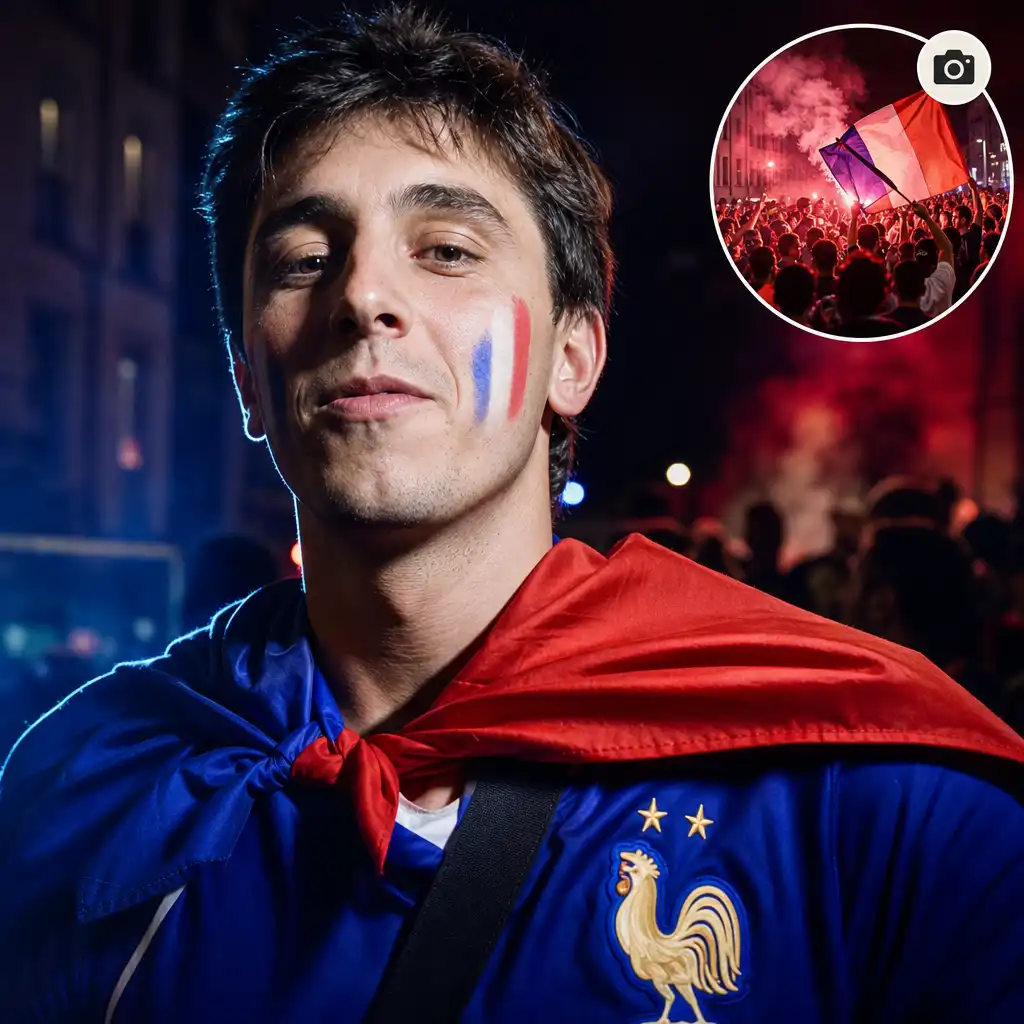 France World Cup Semi-Final Celebrations
