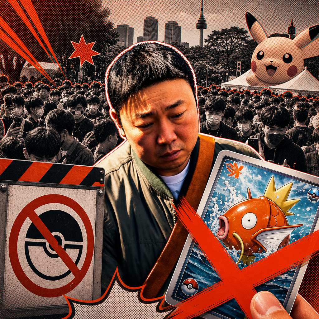 Free Pokémon Card Giveaway Scrapped After 40,000 Fans Swarm Seoul Event