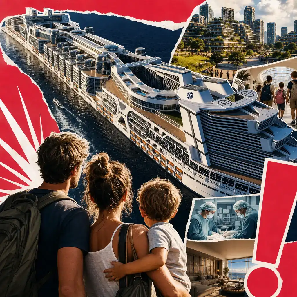 Freedom Ship Plans $16B Floating City