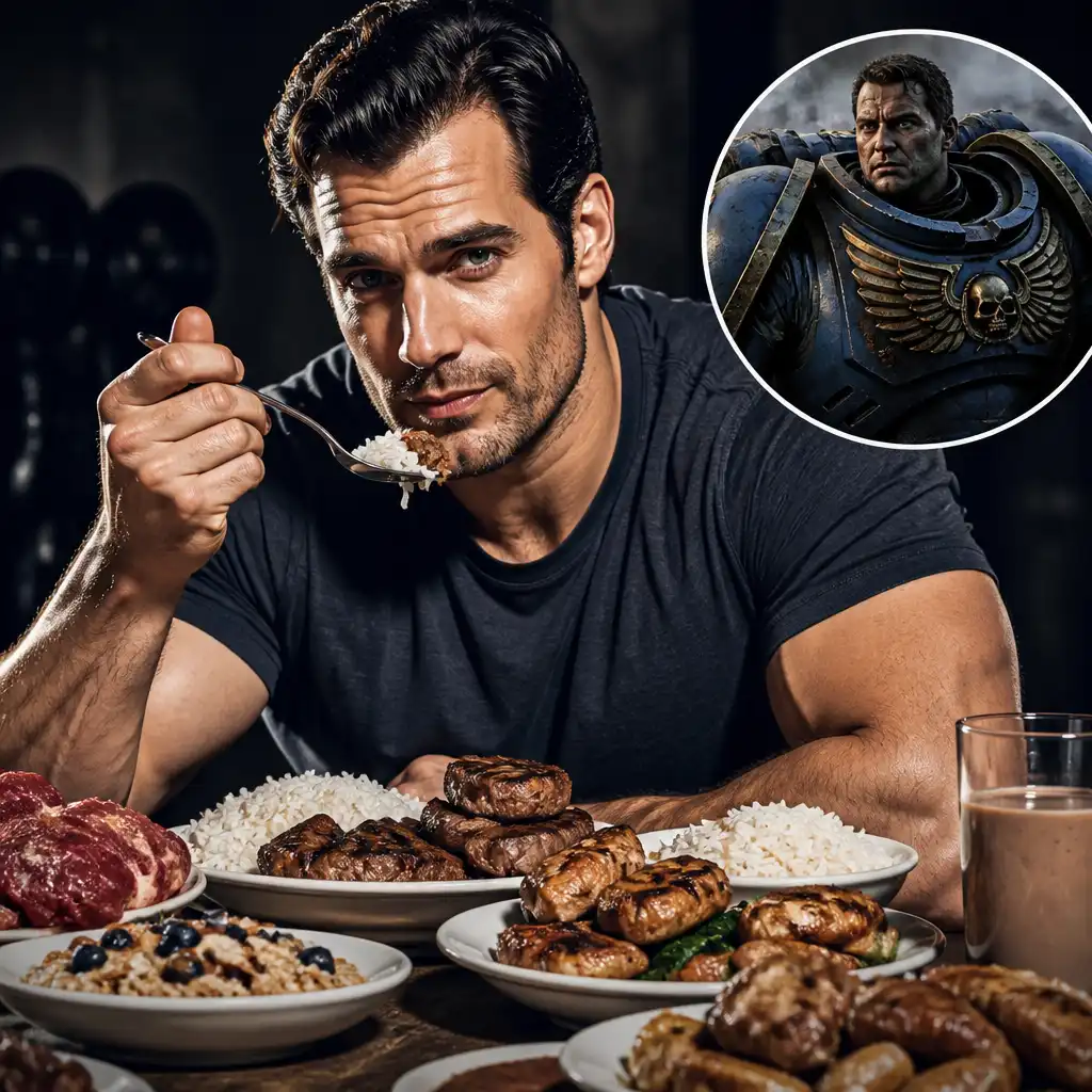 Henry Cavill’s 5,000-Calorie Superman Diet