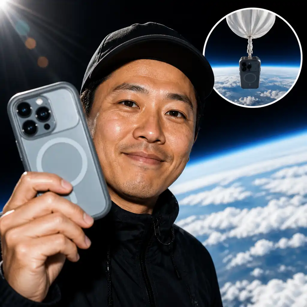 iPhone Stratosphere Drop Sets Case Record