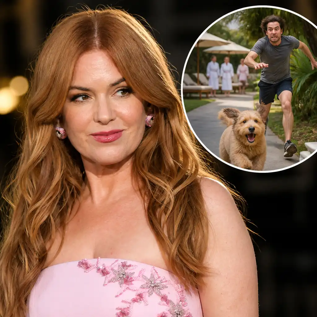 Isla Fisher’s Dating Ick Ends in a Dog Chase