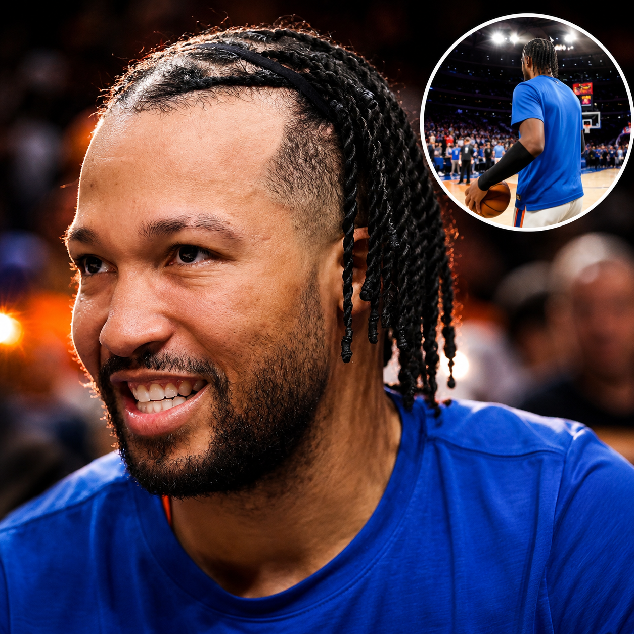 Jalen Brunson Ends Elmo Feud at Parade