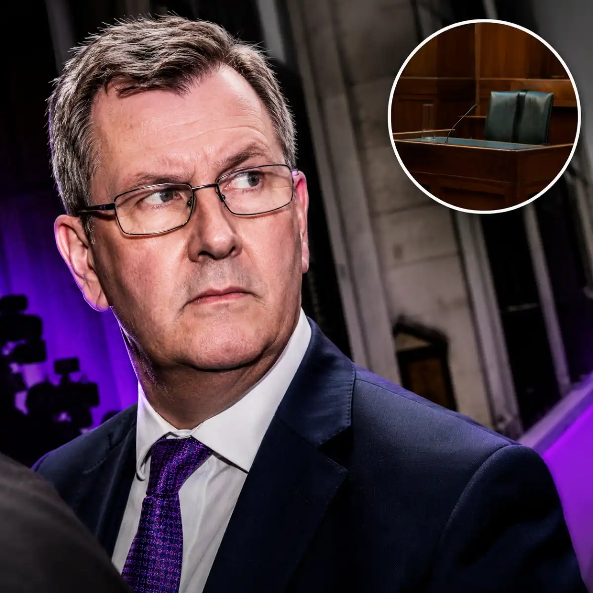 Jeffrey Donaldson Trial Hears Meeting Denial