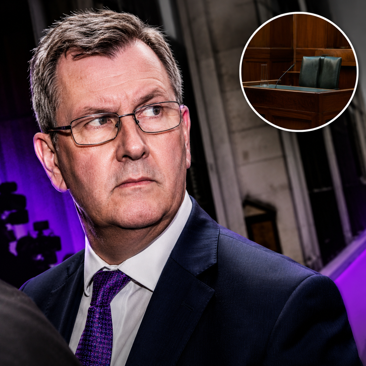 Jeffrey Donaldson Trial Hears Meeting Denial