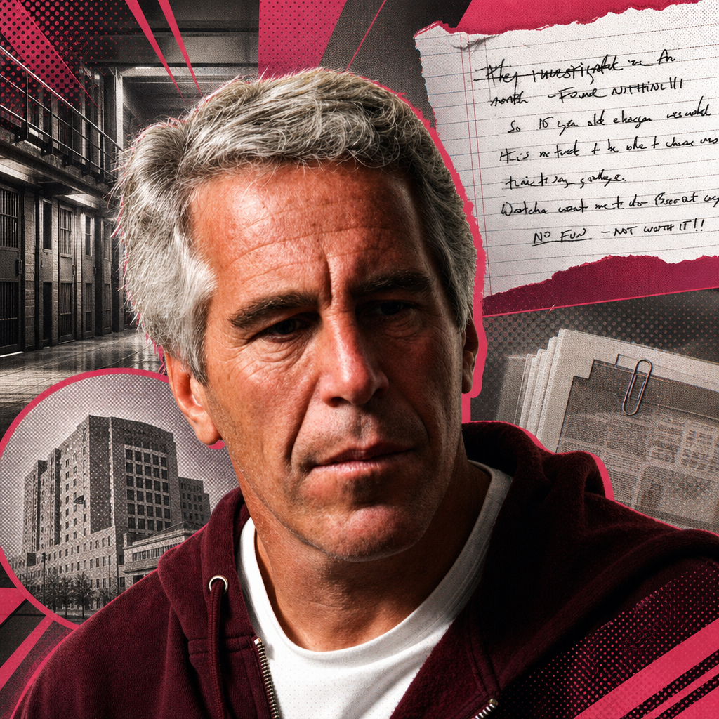 Jeffrey Epstein Alleged Jail Note Released