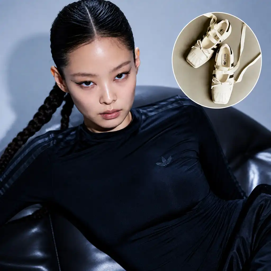 JENNIE Adidas Ballet Sneakers Rework a Classic