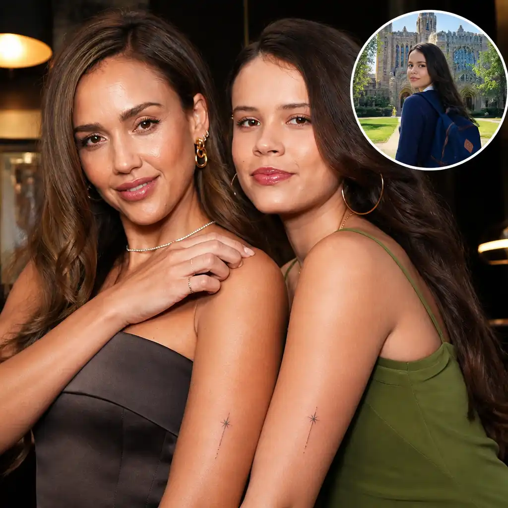 Jessica Alba and Honor Get Matching Tattoos