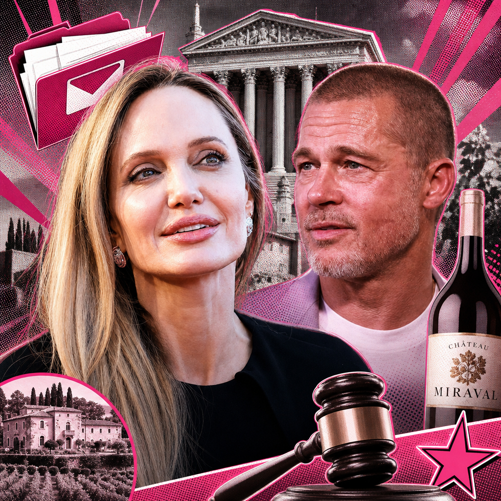 Jolie Keeps 22 Emails From Pitt in Court