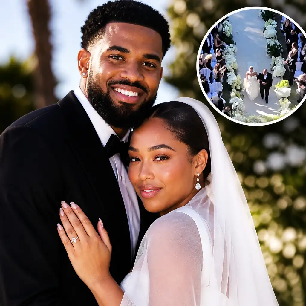 Jordyn Woods, Karl-Anthony Towns Wedding in Malibu