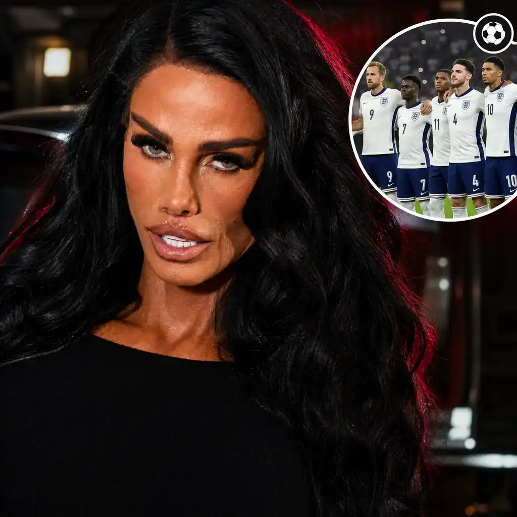 Katie Price Makes Naked England Promise