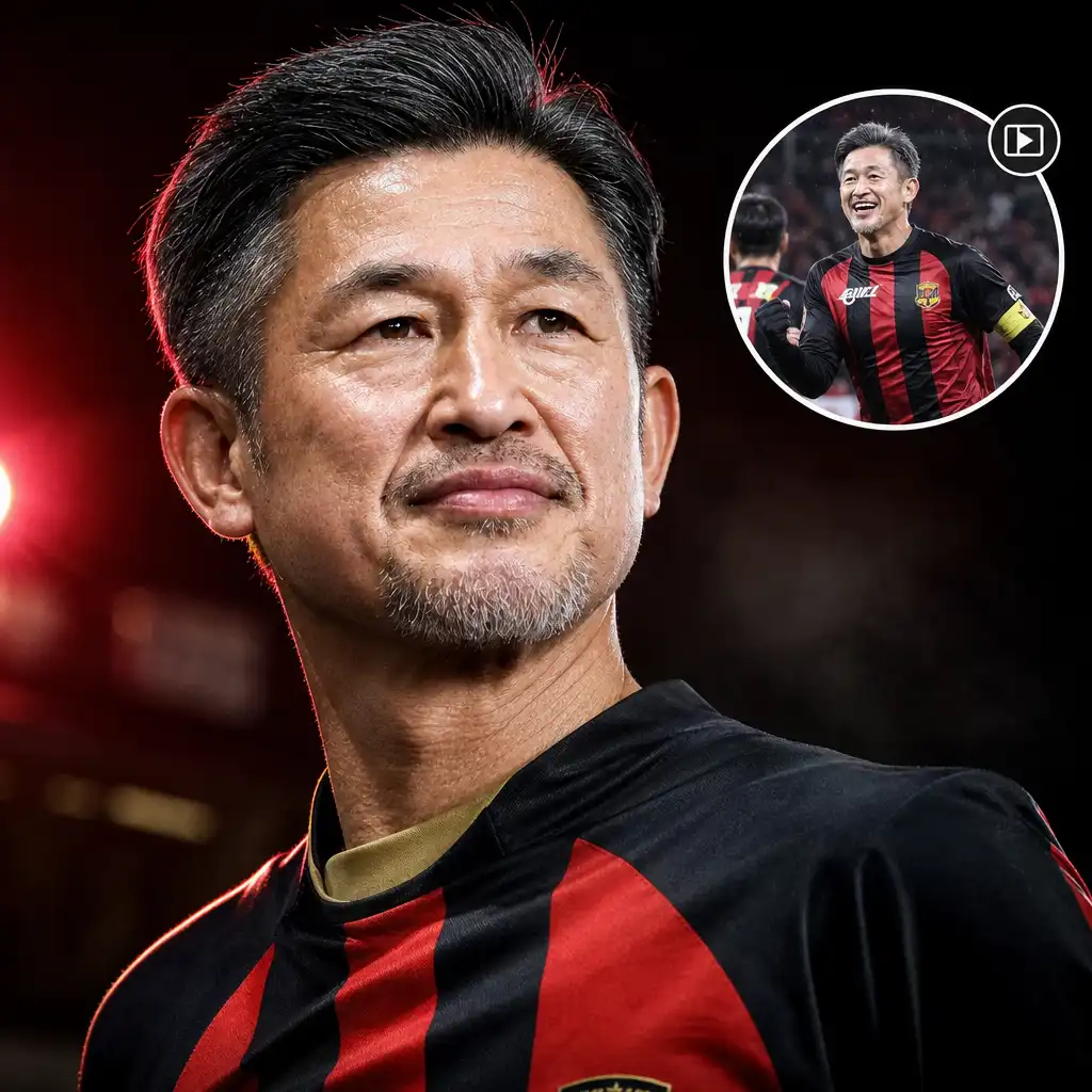 Kazuyoshi Miura Goal Ends 1,351-Day Wait