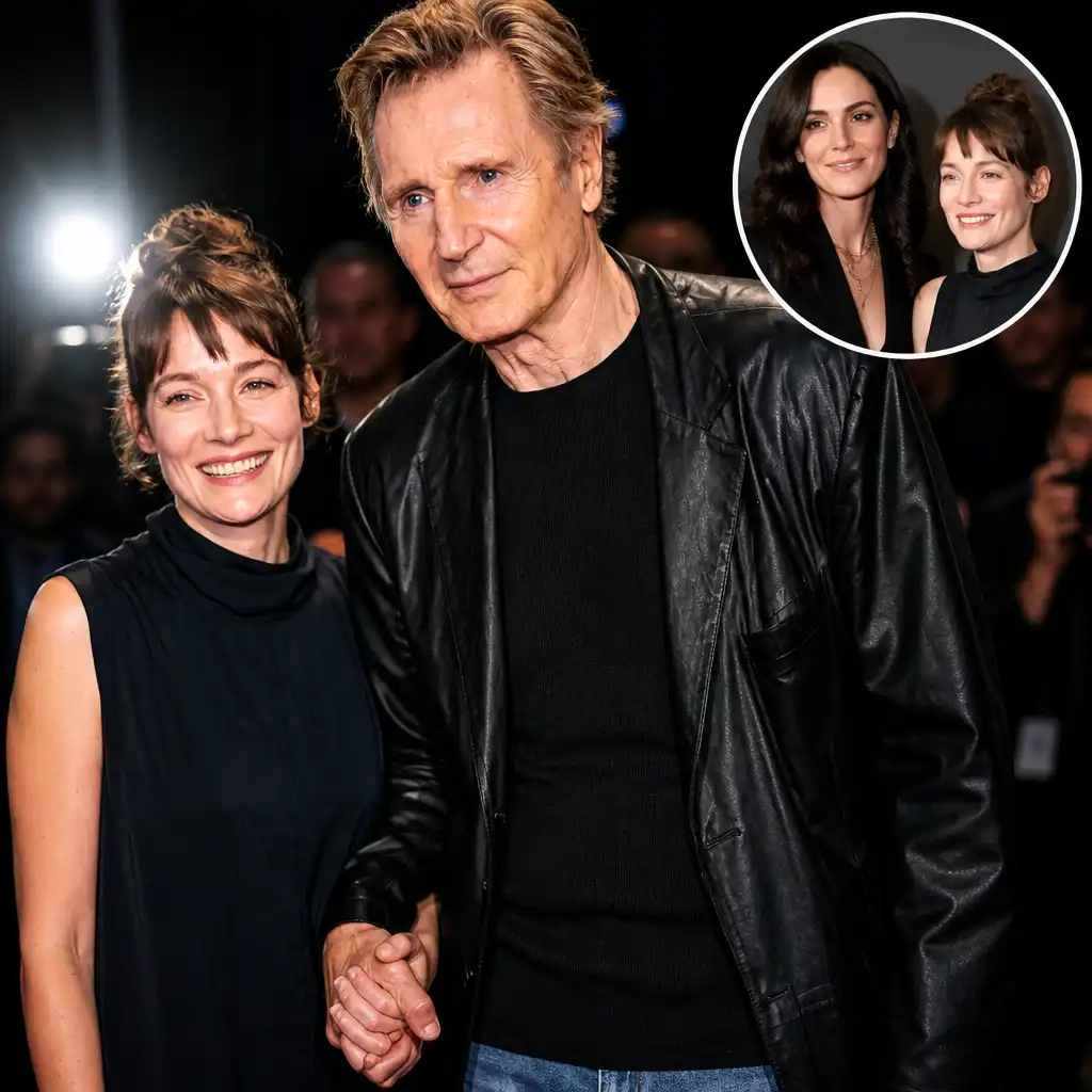Liam Neeson and Stella Stocker Hold Hands at TIFF