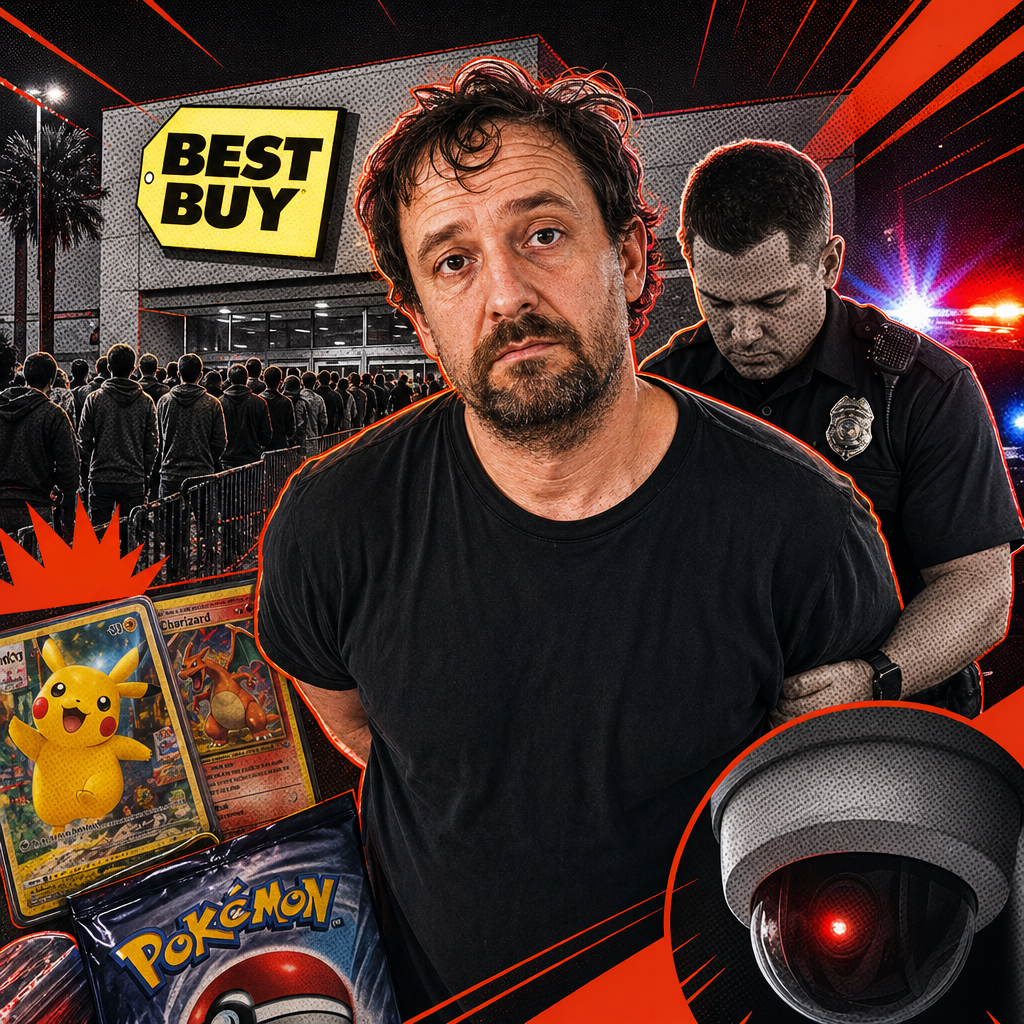 Man Arrested After Allegedly Hiding Inside Closed Best Buy Before Pokémon Card Restock