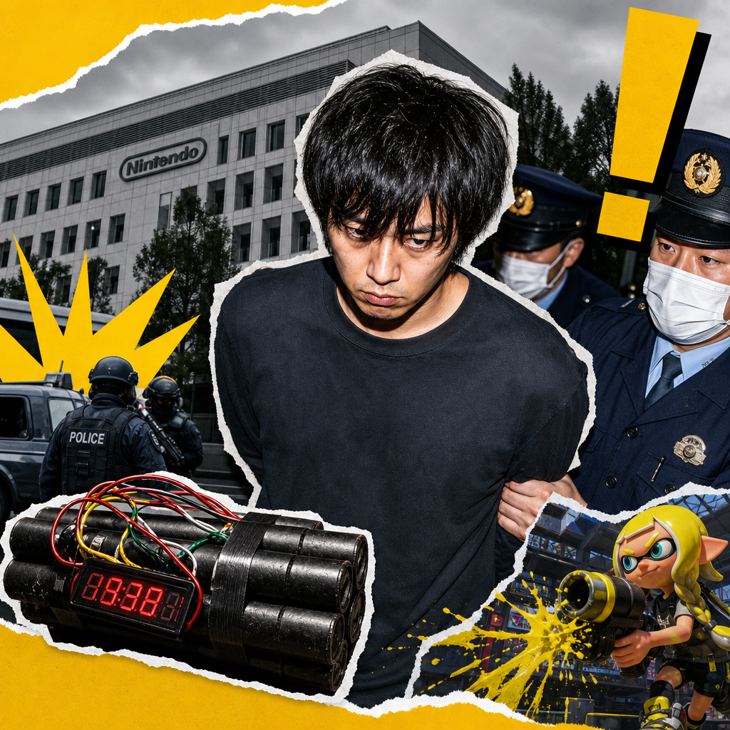 Man Arrested in Nintendo HQ Bomb Threat