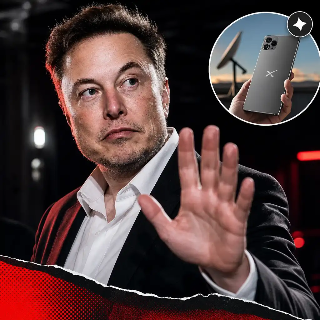 Musk Denies SpaceX AI Phone Prototype Report
