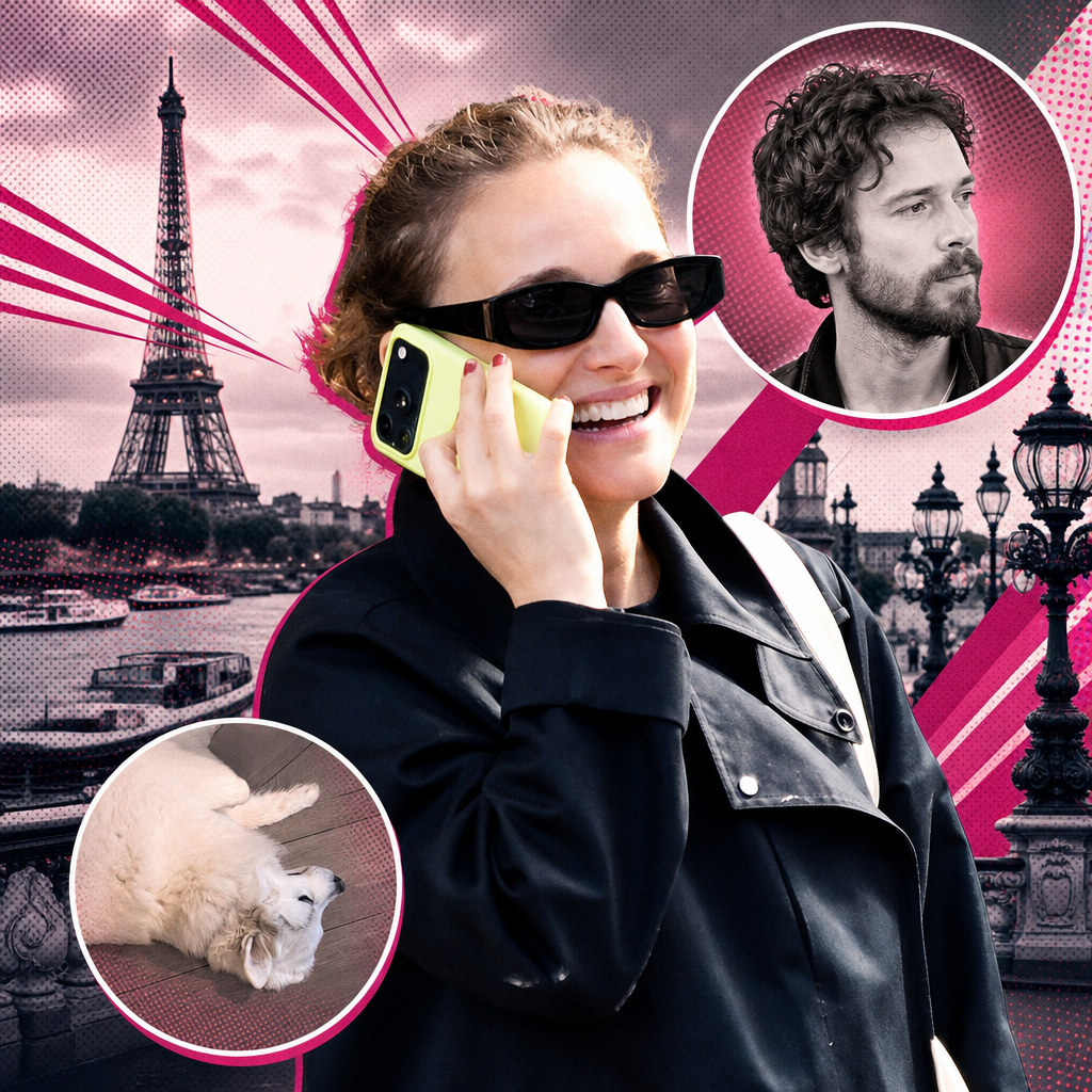 Natalie Portman Shares Paris Life Update