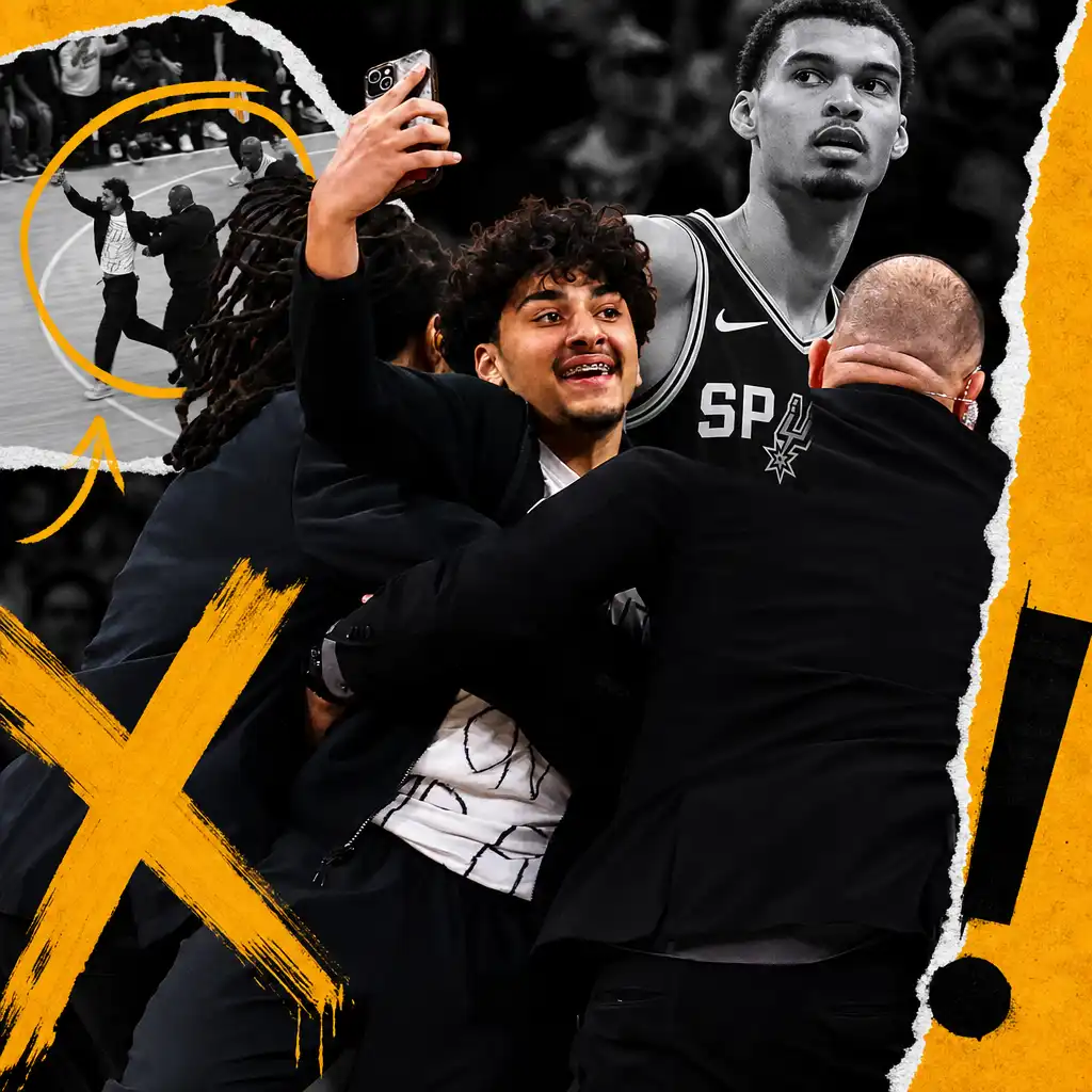 Fan Storms Court for Wembanyama Selfie, Earns Lifetime NBA Ban