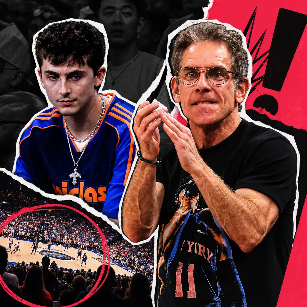Star-Studded NBA Finals: Timothée Chalamet and Ben Stiller Spotted Courtside at Knicks-Spurs