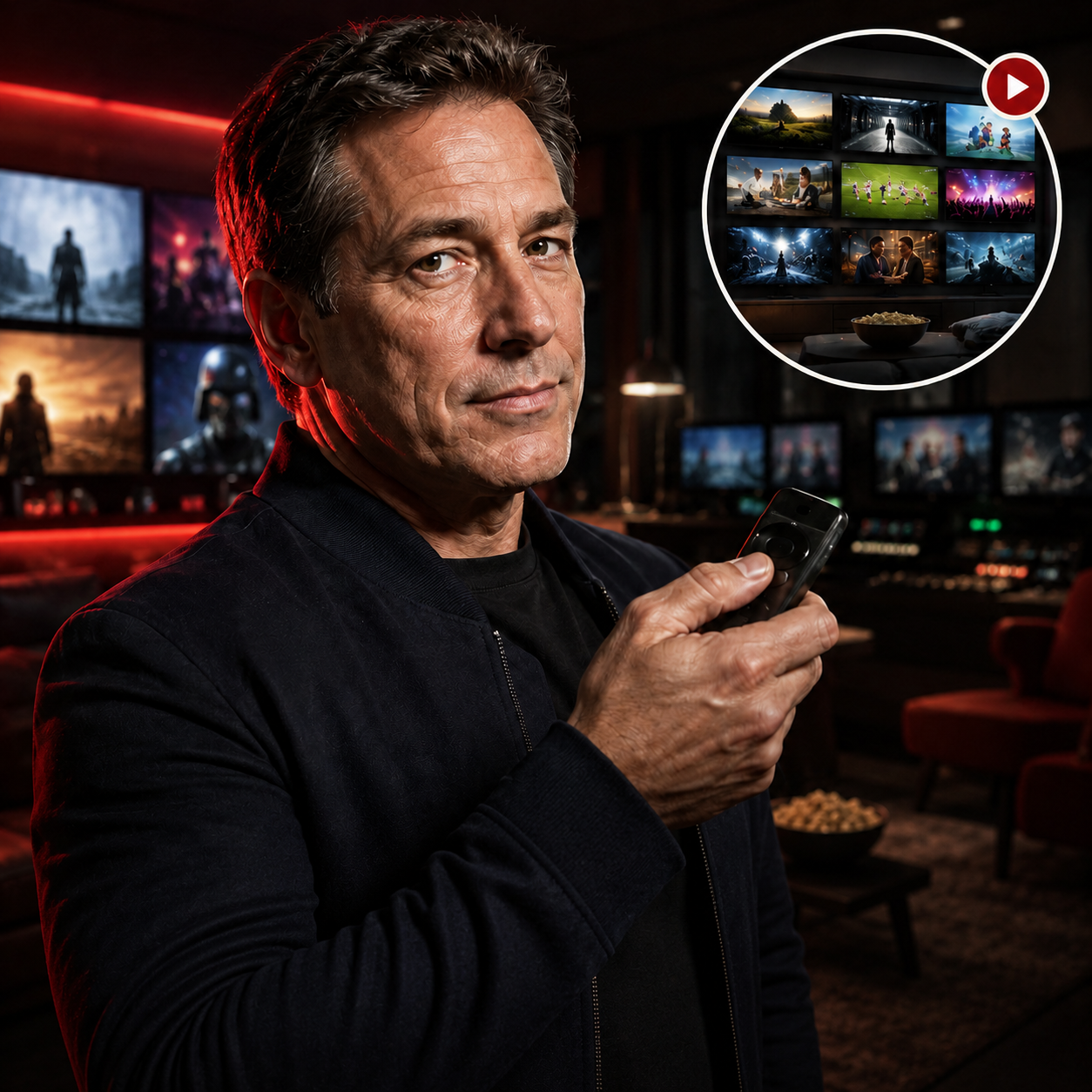 Netflix Weighs Always-On Channels