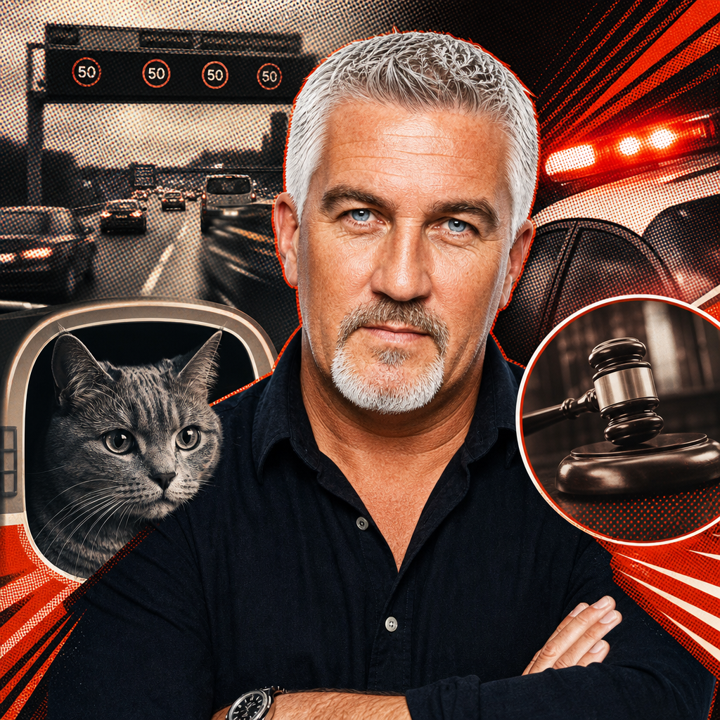 Paul Hollywood Fined After M25 Vet Dash