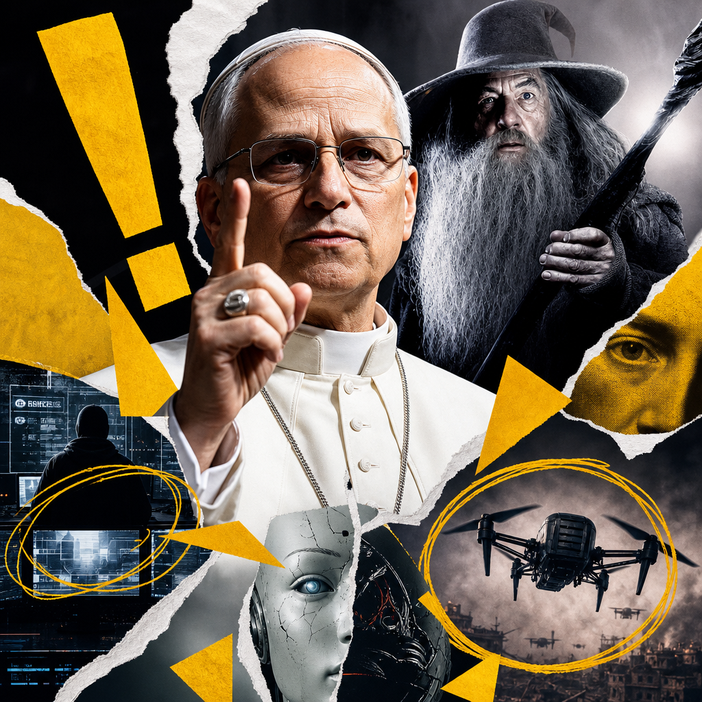 Pope Leo AI Warning Quotes Gandalf
