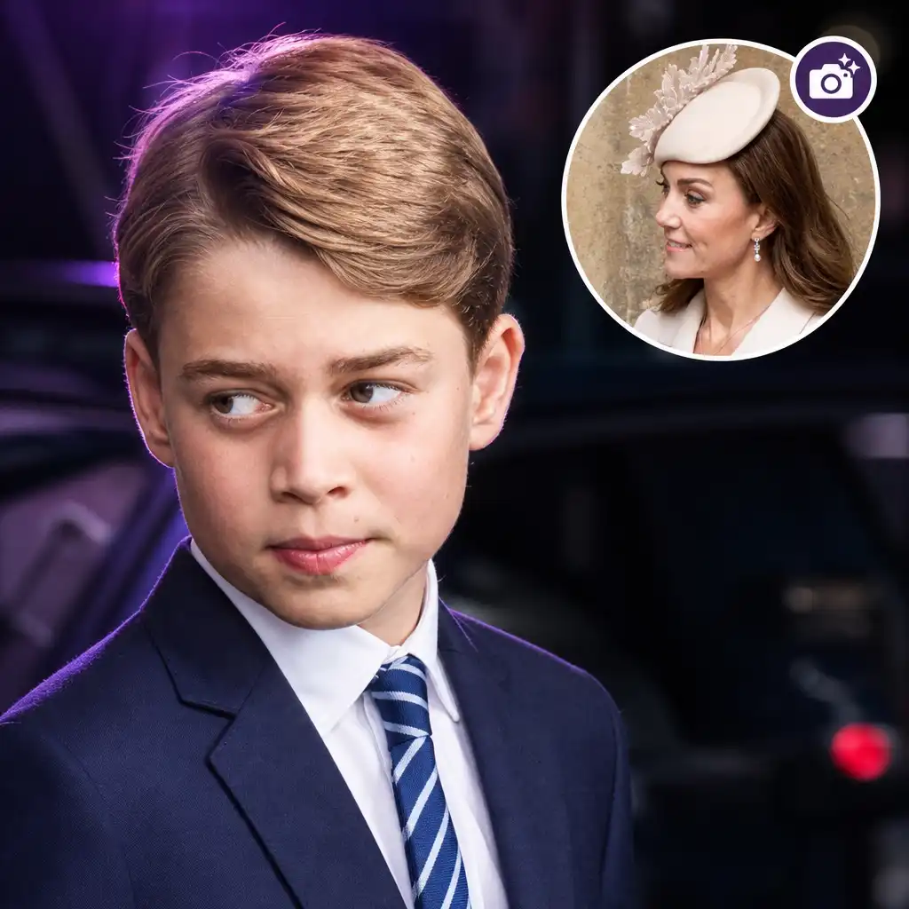 Prince George Nearly Matches Kate’s Height