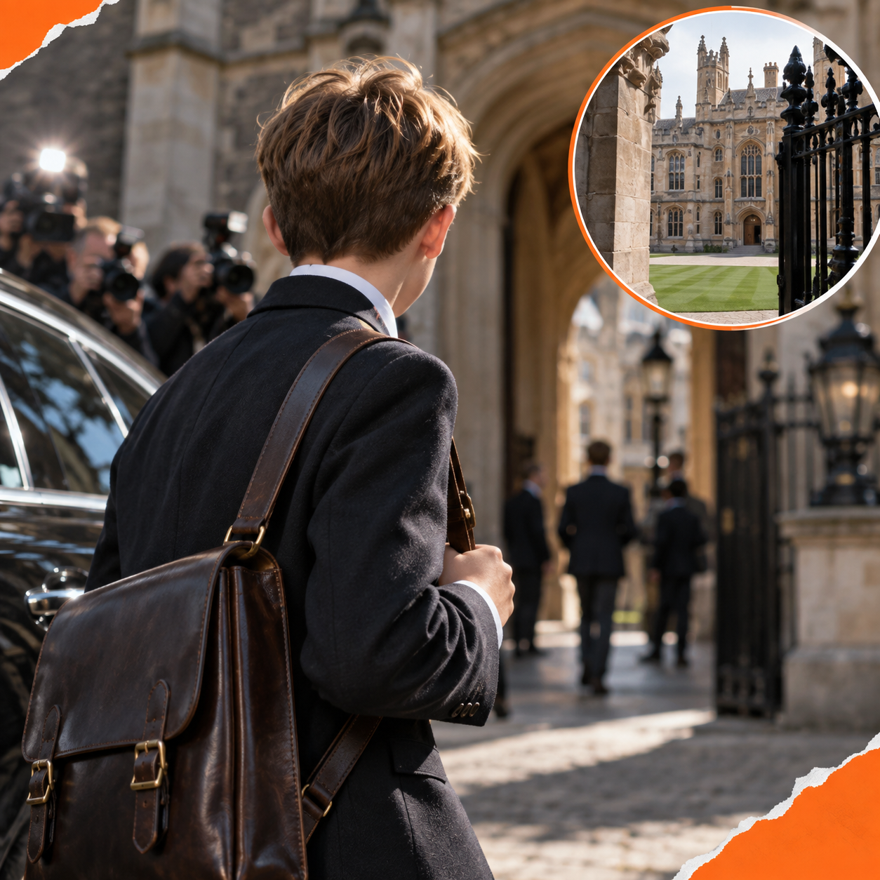 Prince George Starts Eton College Under Watch
