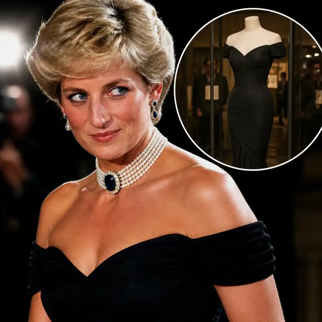 Princess Diana's Revenge Dress Heads to Auction