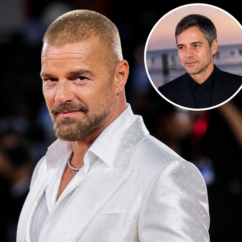 Ricky Martin’s New Look Arrives in Venice